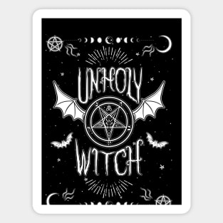 Unholy Witch Magnet